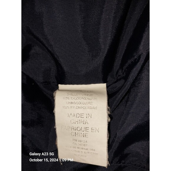 Columbia Mens Large Lightweight Jacket Navy Blue - Picture 7 of 7